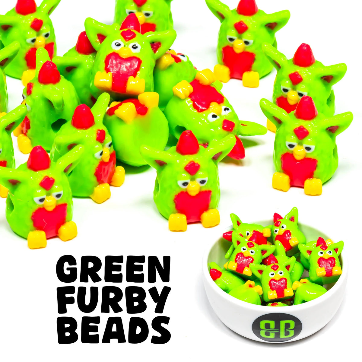 Furby Inspired Beads
