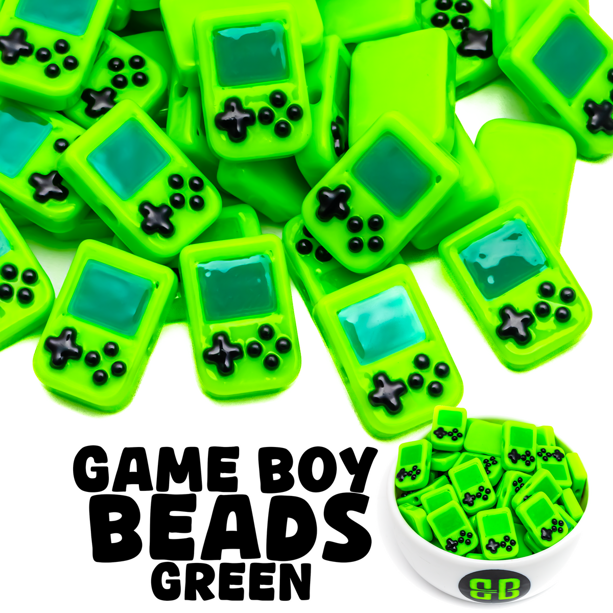 Gameboy Inspired Beads