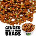 Gingerbread Man Beads