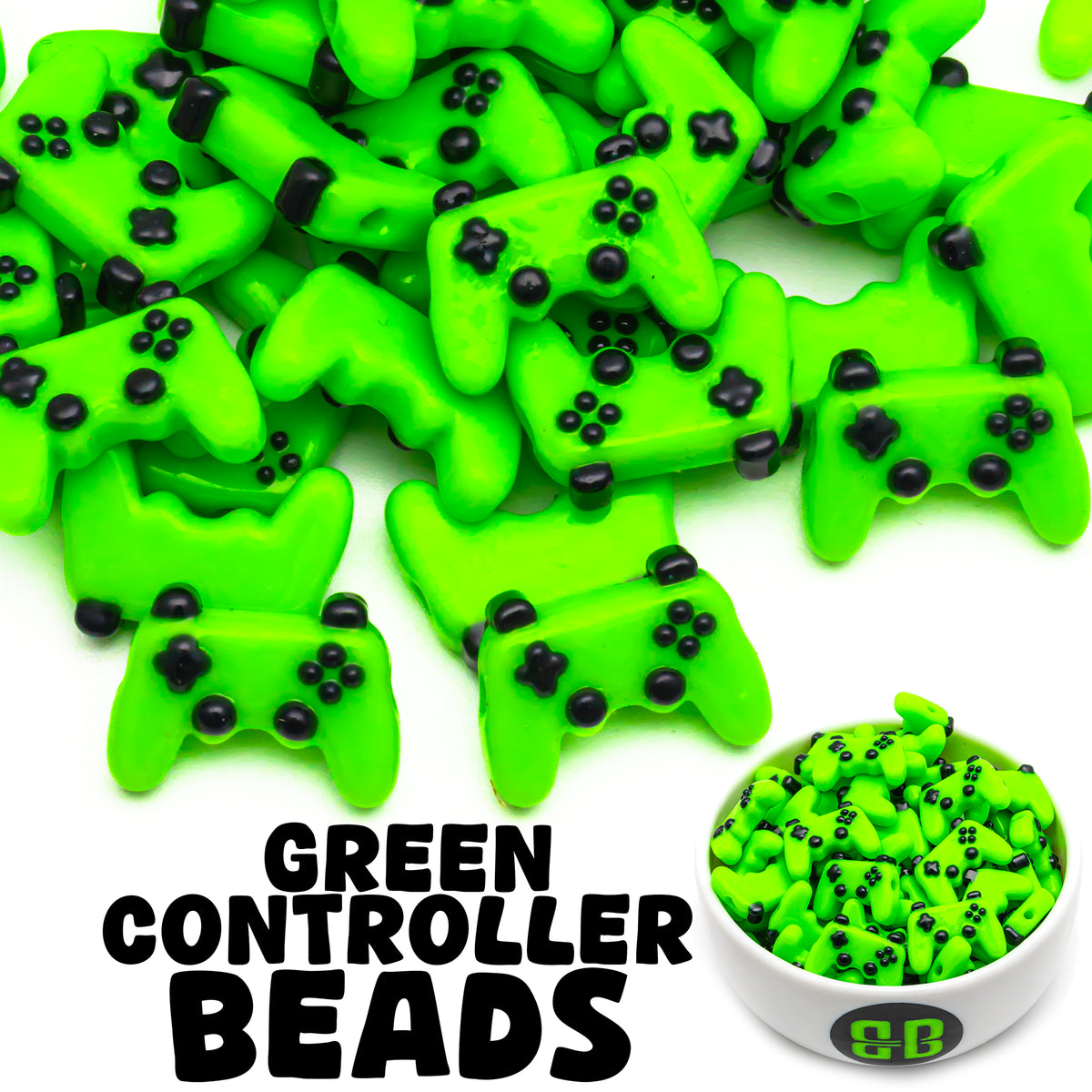 Modern Video Game Controller Beads