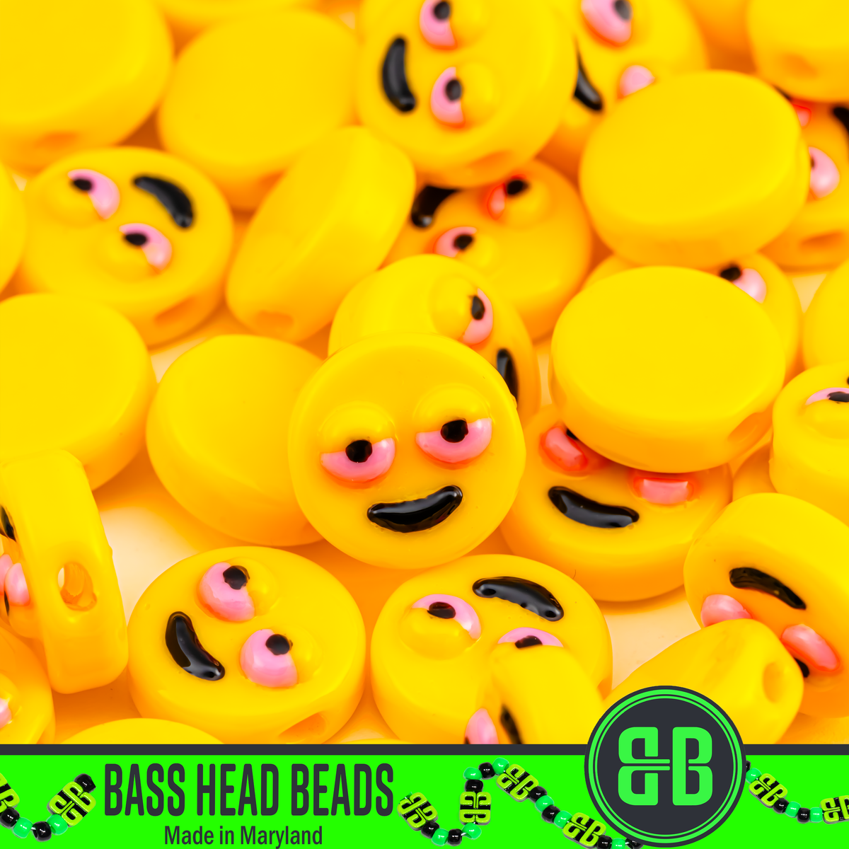 High Emoji Beads