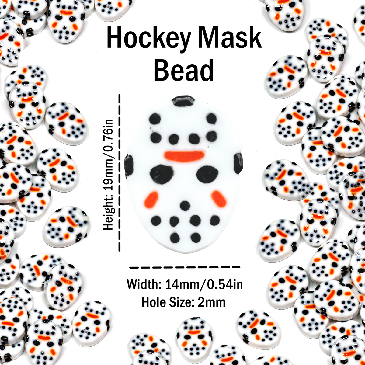 Hockey Mask Beads