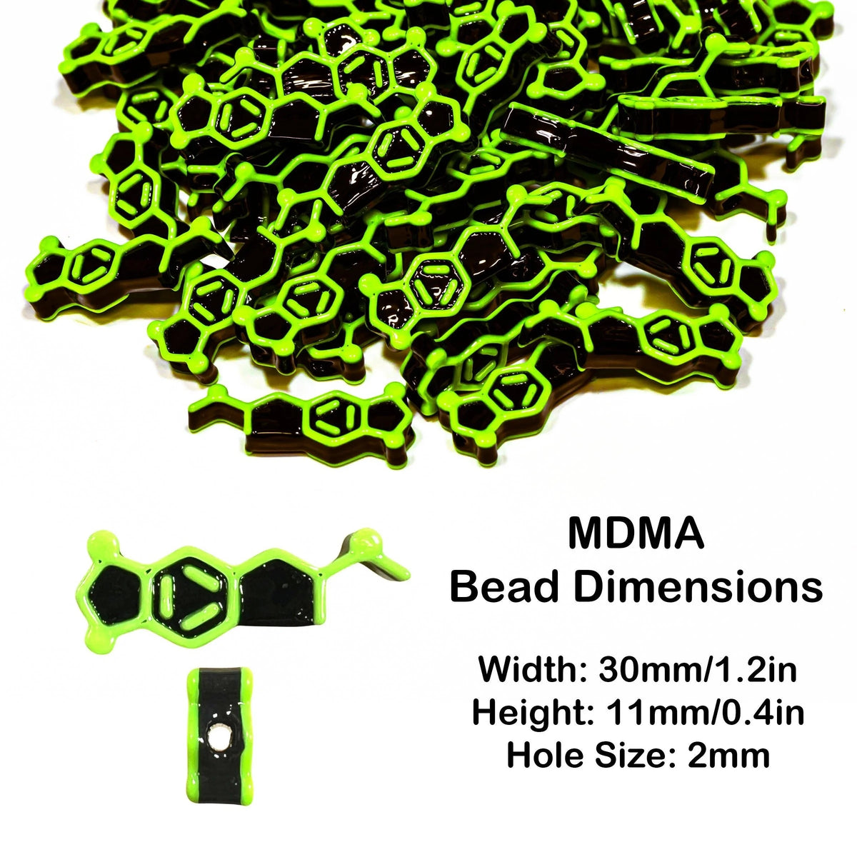 MDMA Mollycule Beads
