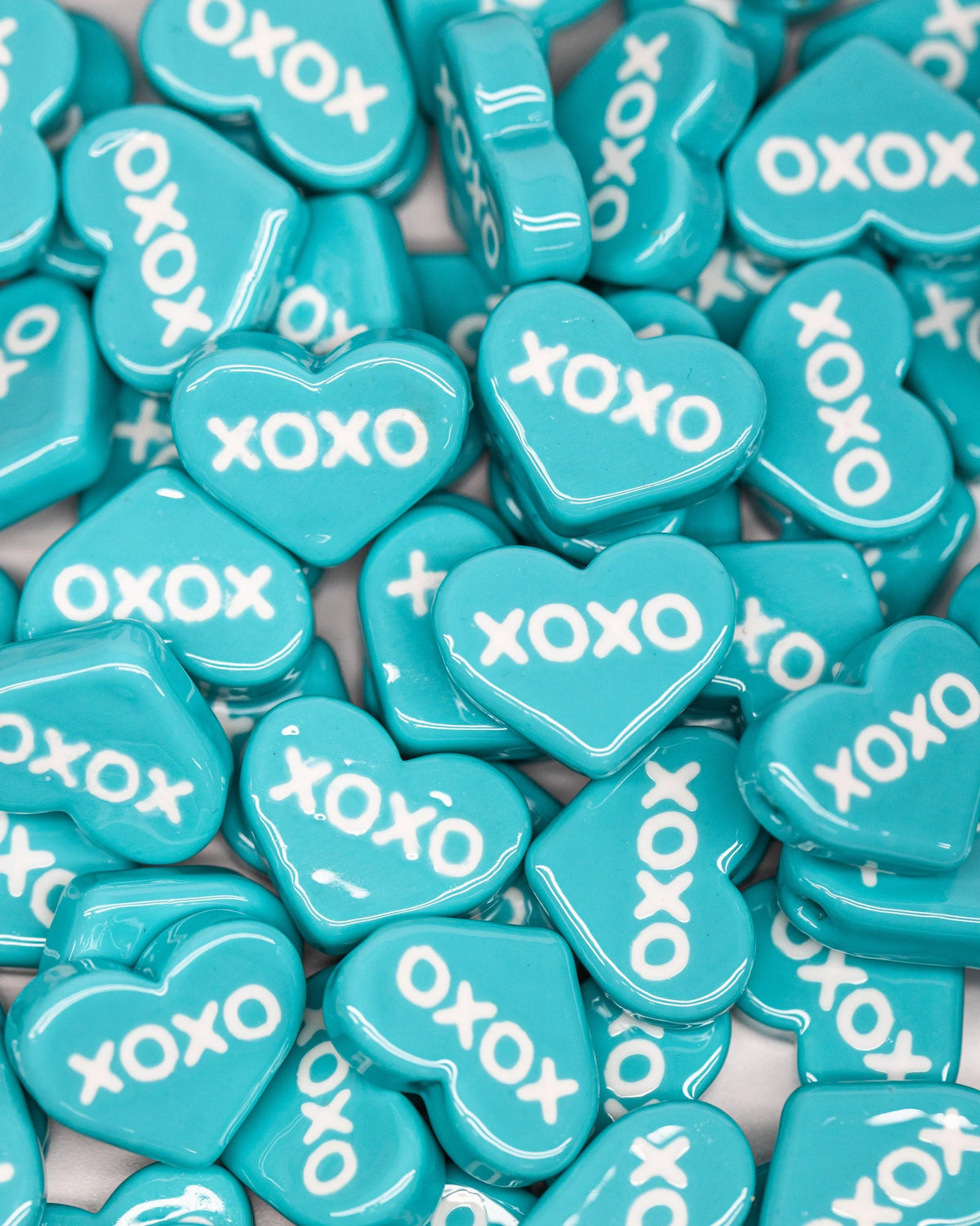 Valentines Day Candy Heart Beads