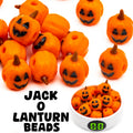 3D Jack-o-Lantern Beads