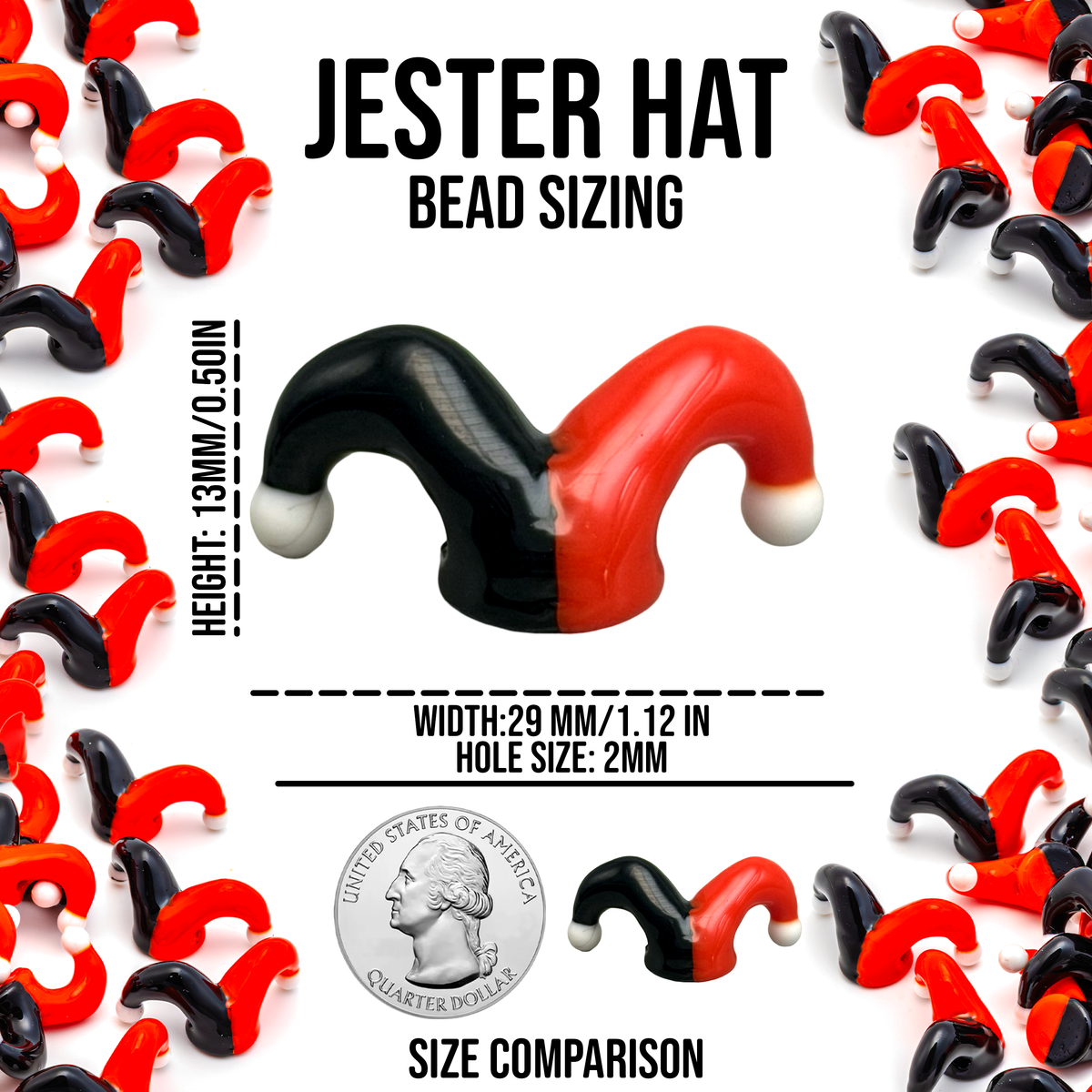 Jester Hat Beads