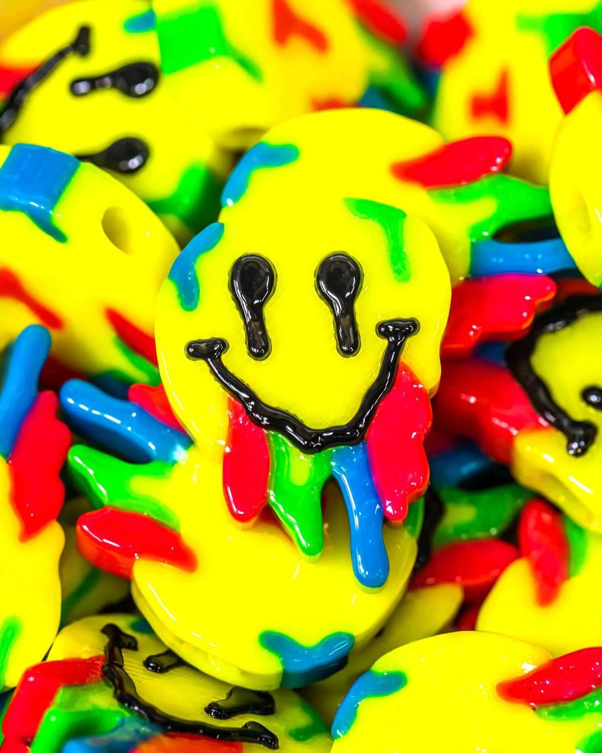 Jumbo Trippy Smiley Beads