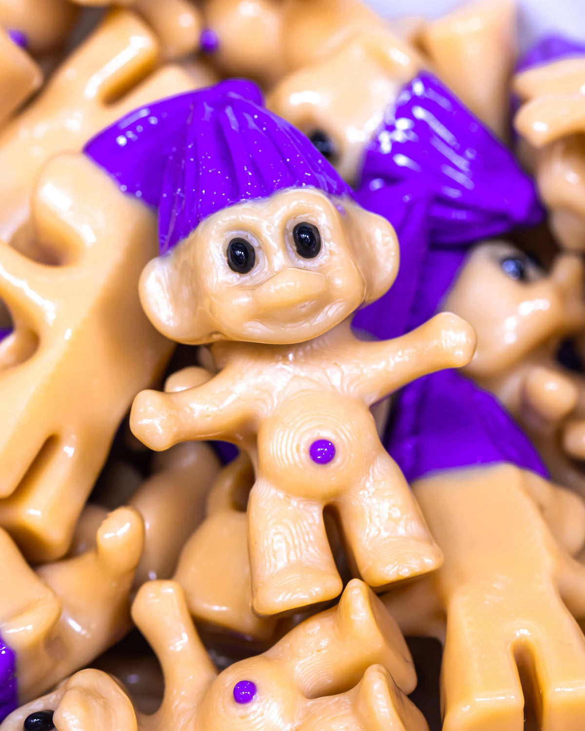 Jumbo Troll Doll Inspired Beads