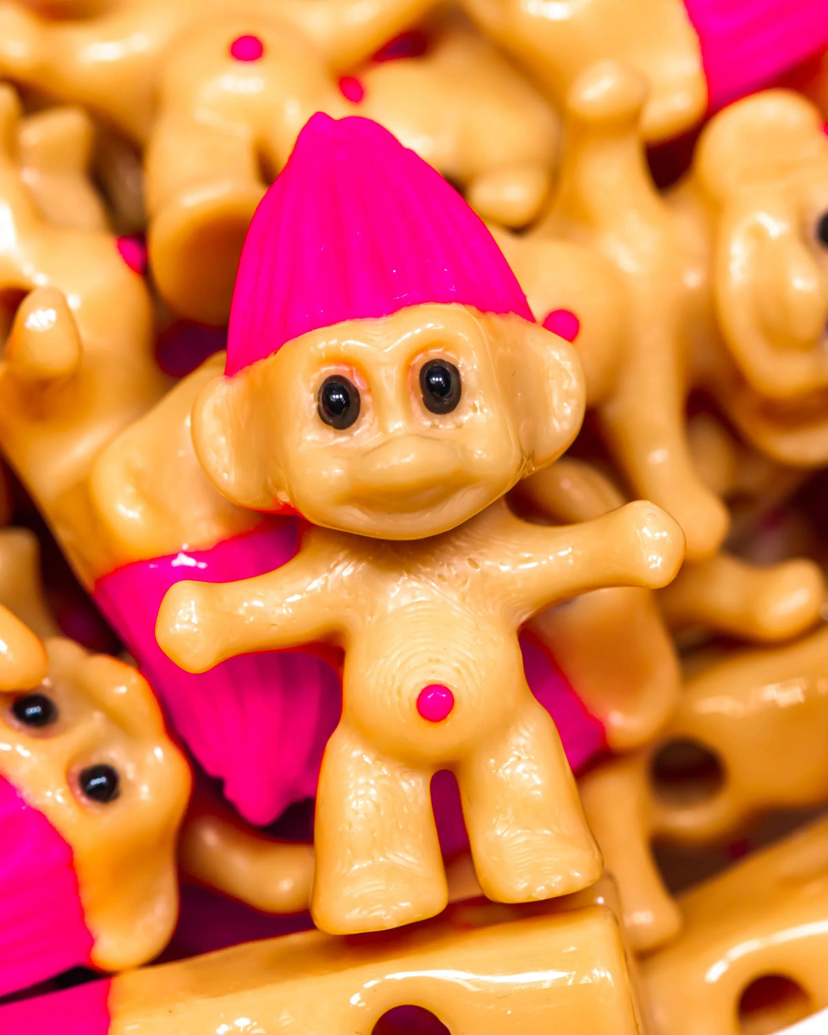 Jumbo Troll Doll Inspired Beads