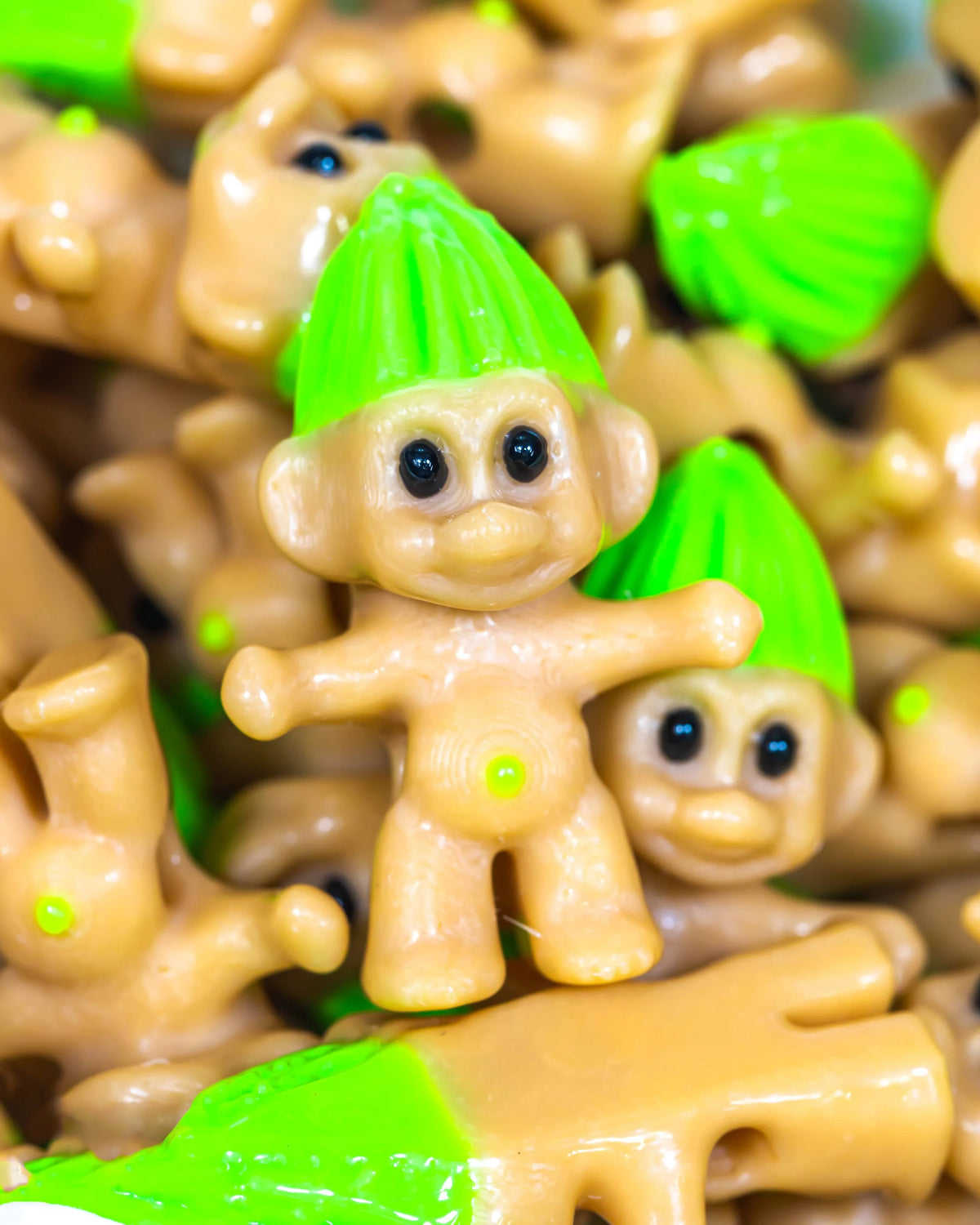 Jumbo Troll Doll Inspired Beads