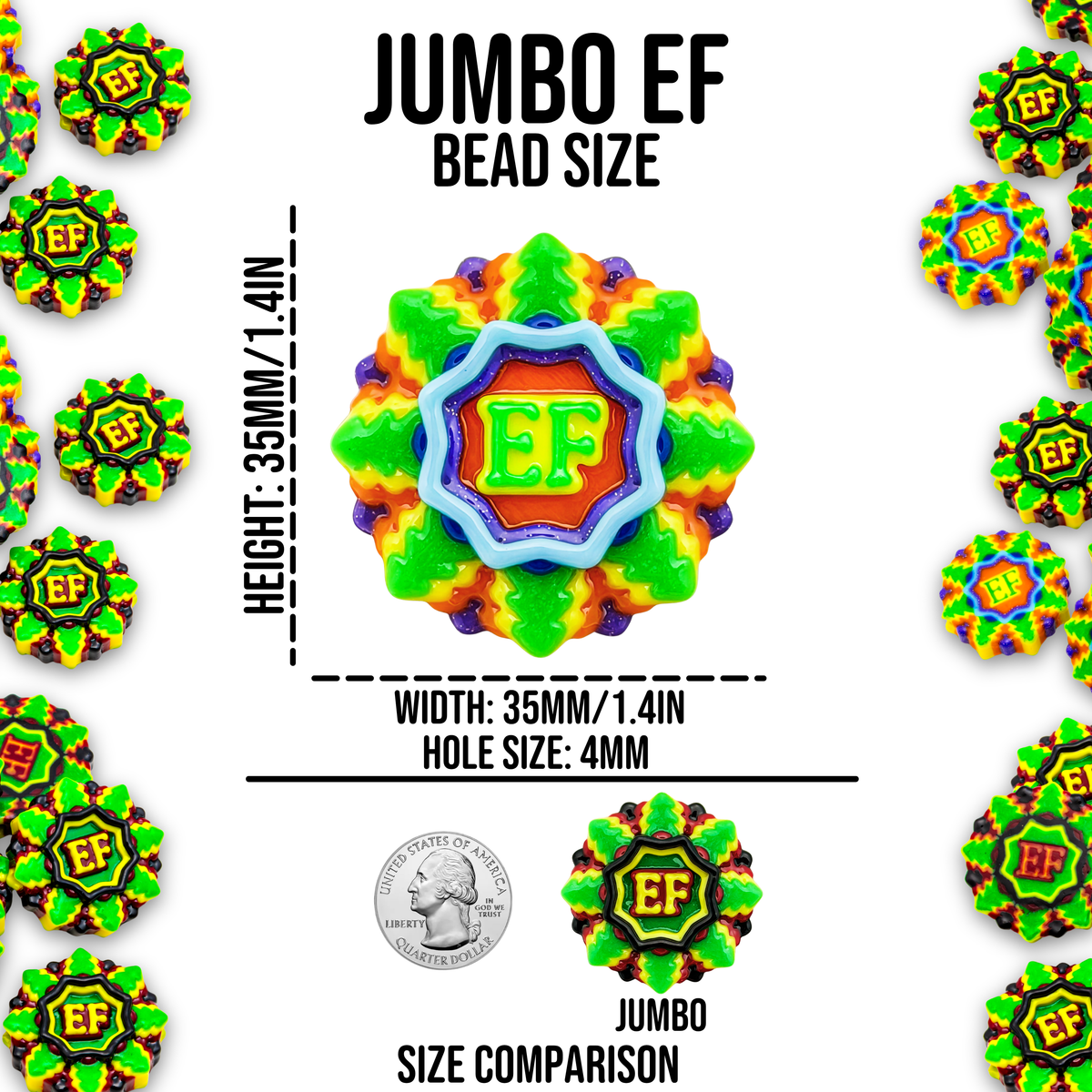 Jumbo EF Beads