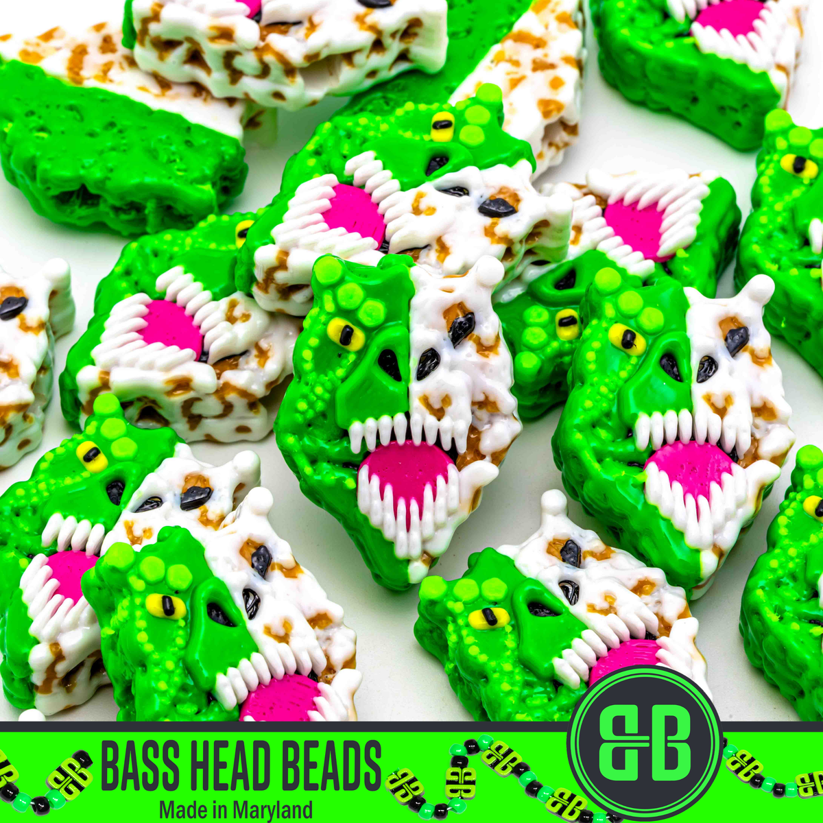 Jumbo Zombie T. Rex Beads