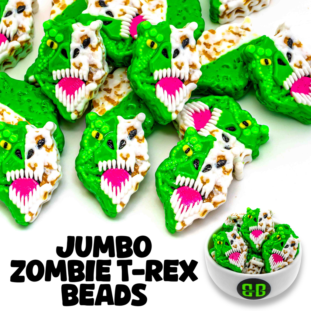Jumbo Zombie T. Rex Beads