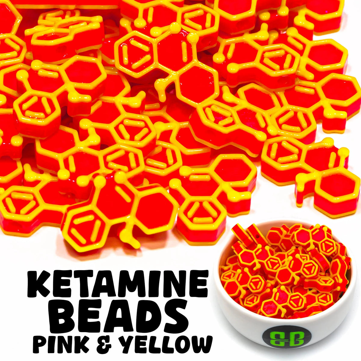 Ketamine Molecule Beads
