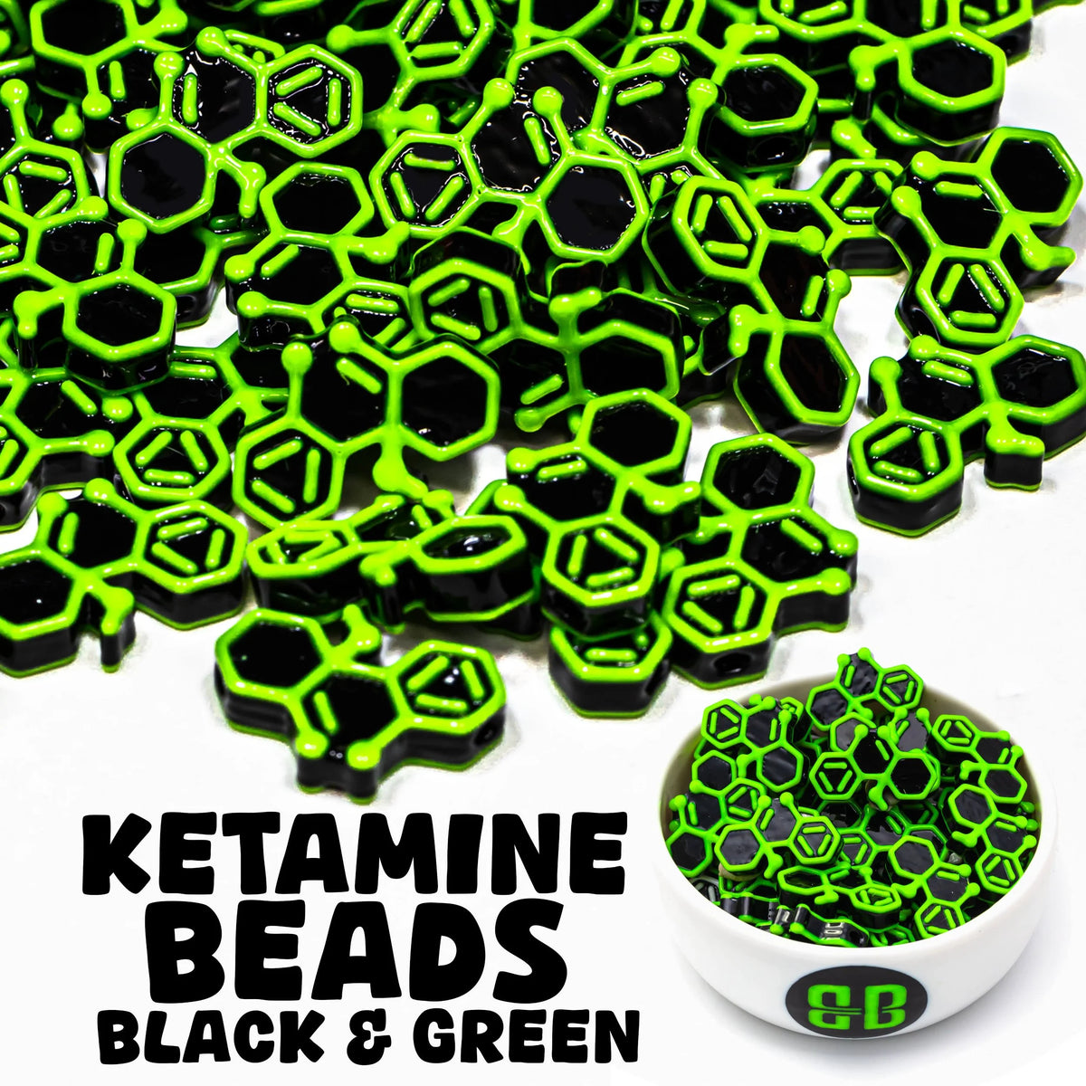 Ketamine Molecule Beads