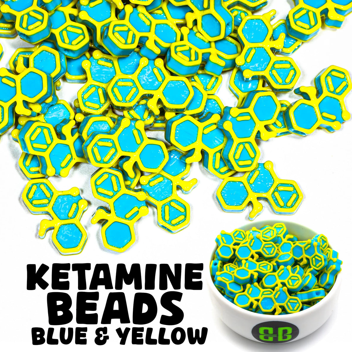 Ketamine Molecule Beads