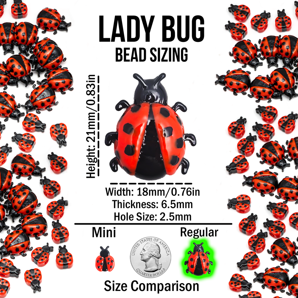Ladybug Beads