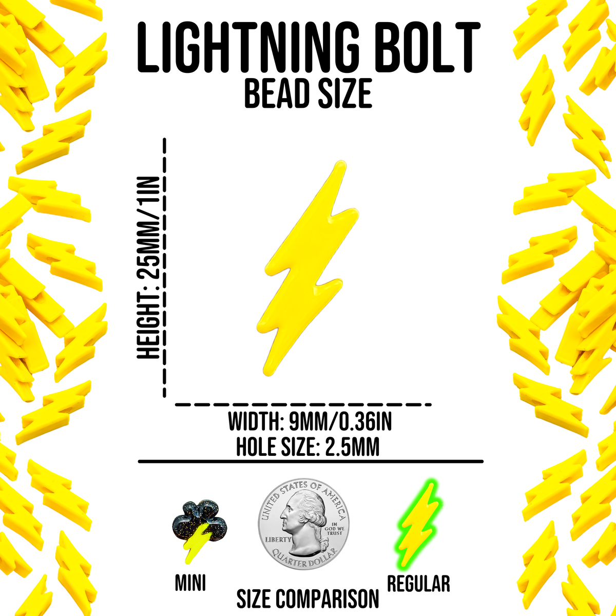 Lightning Bolt Beads