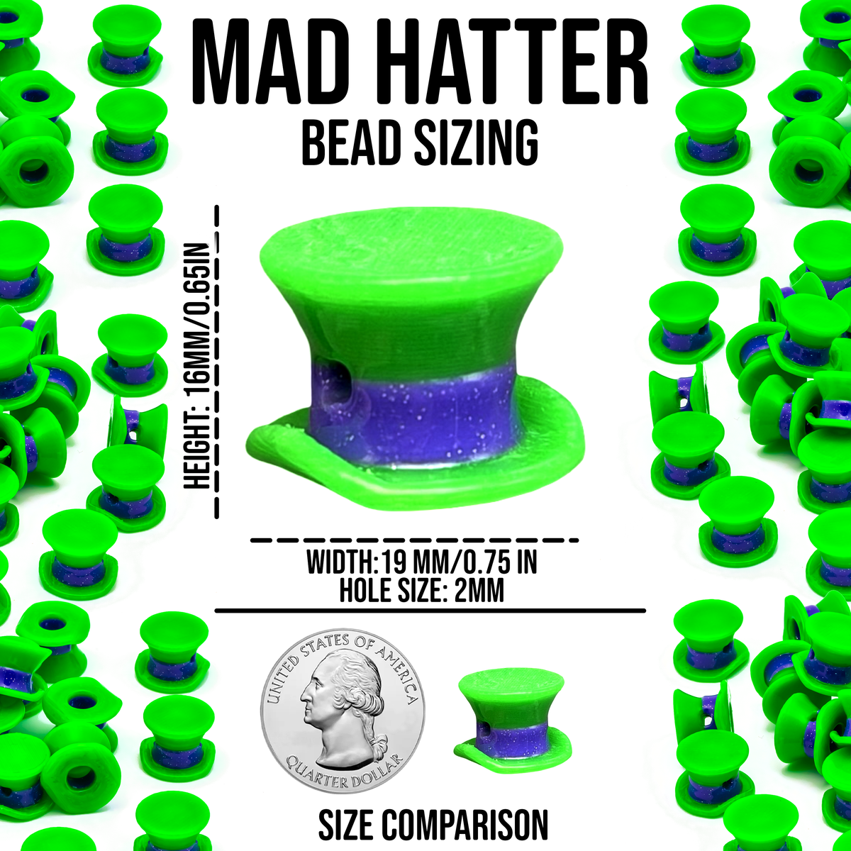 Mad Hatter Beads