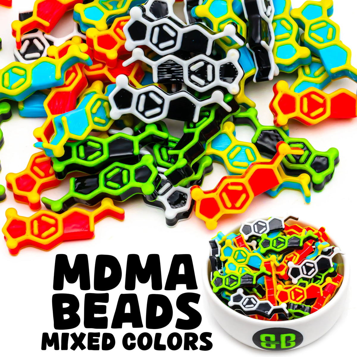 MDMA Mollycule Beads
