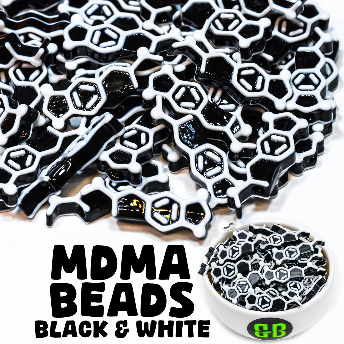 MDMA Mollycule Beads