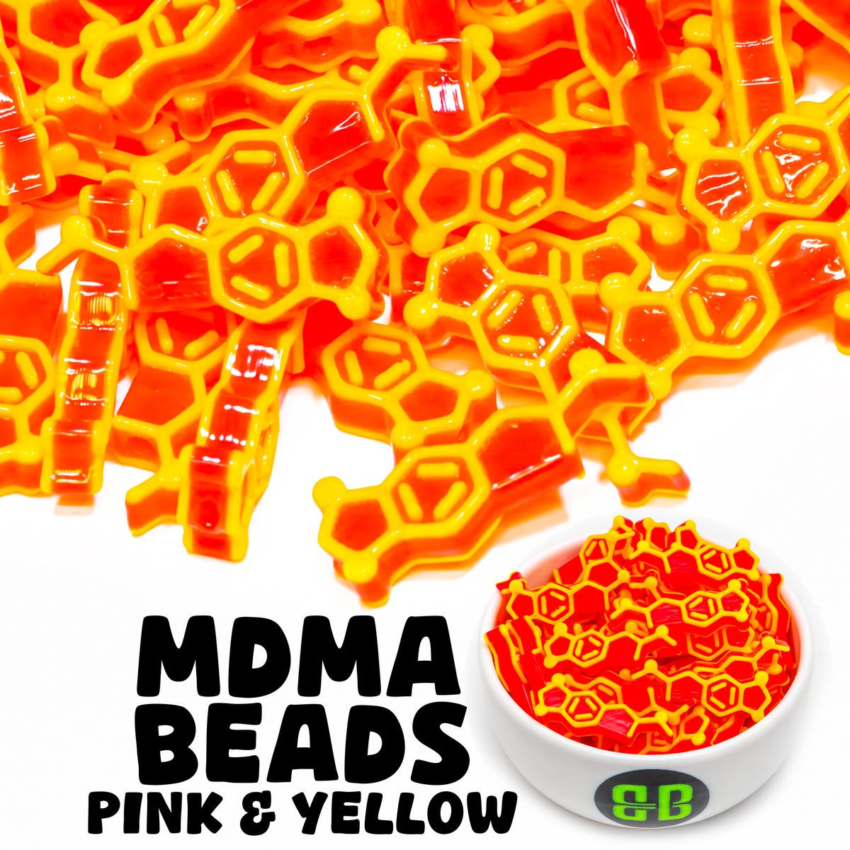 MDMA Mollycule Beads
