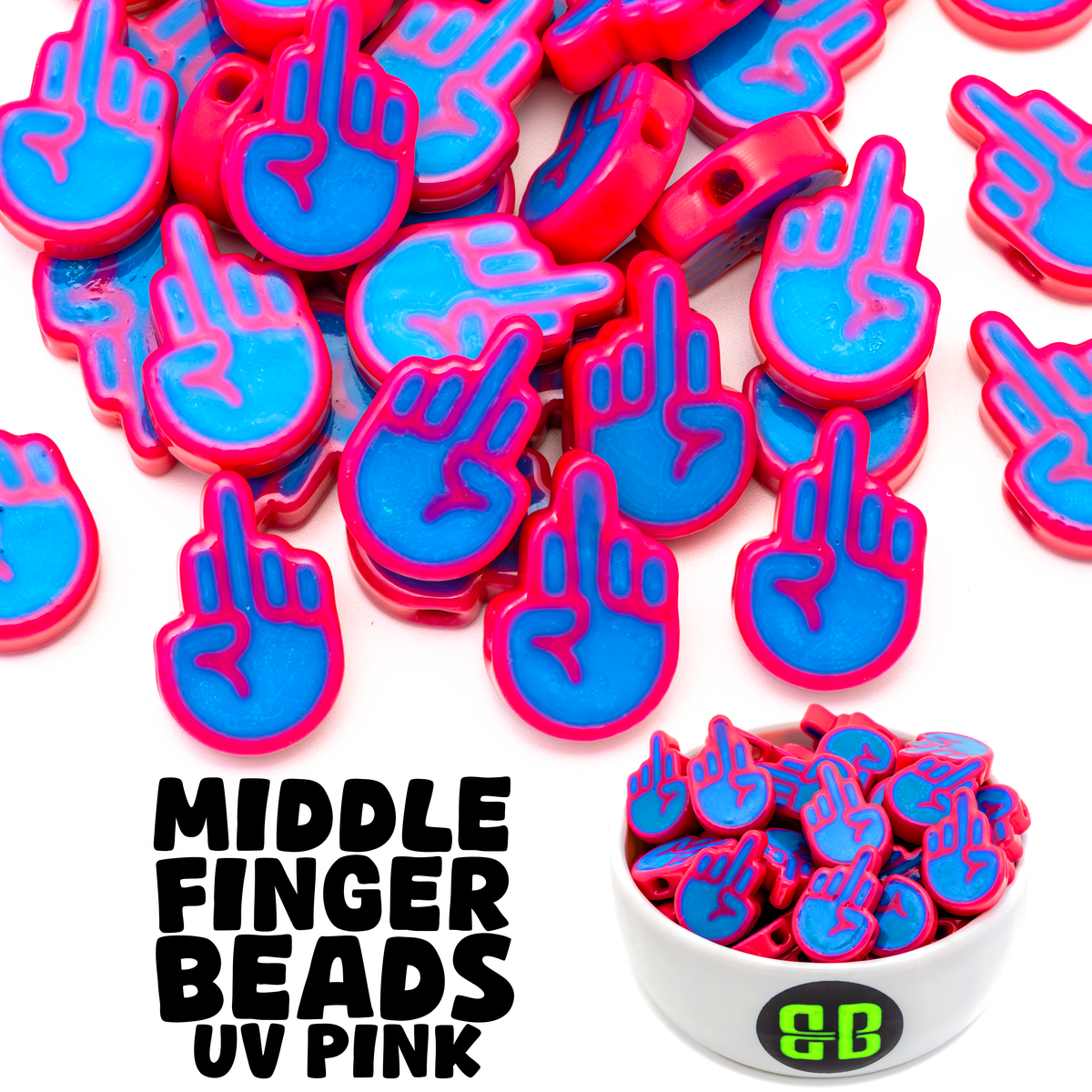Middle Finger Beads