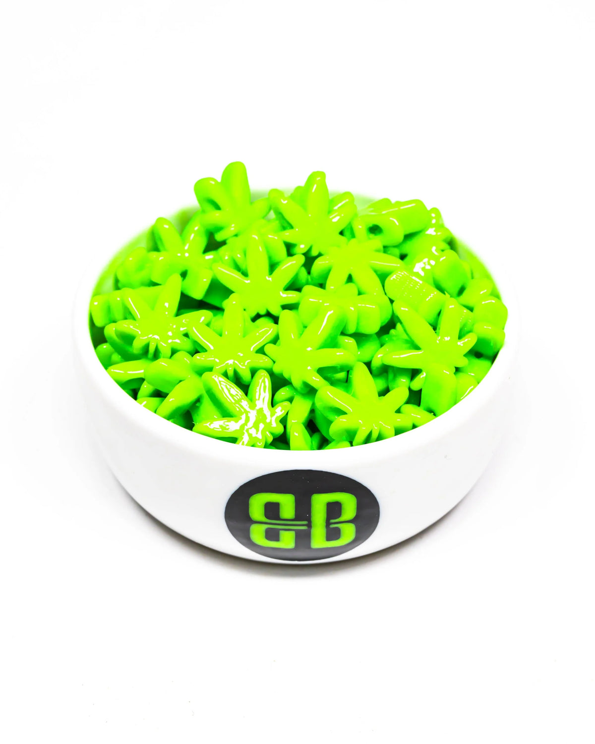Mini Weed Leaf Beads