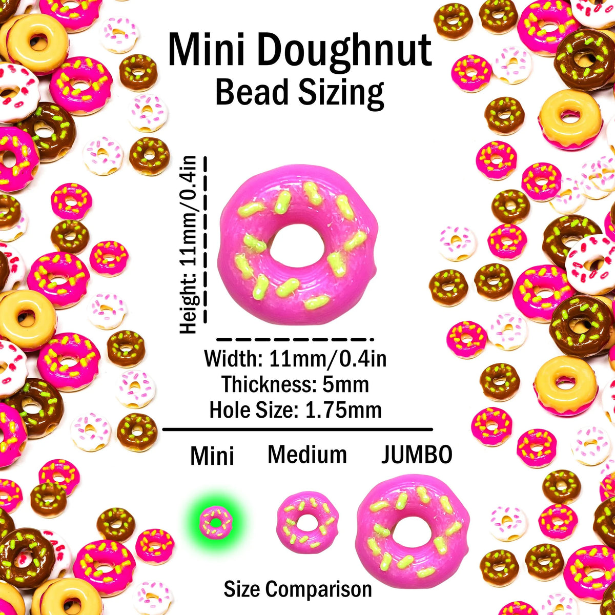Mini Donut Beads