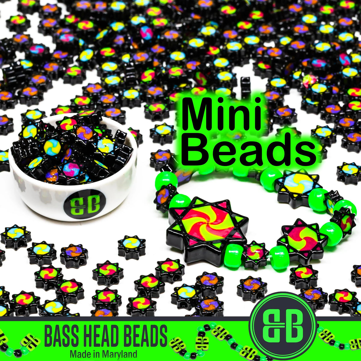 Mini Flowstar Beads