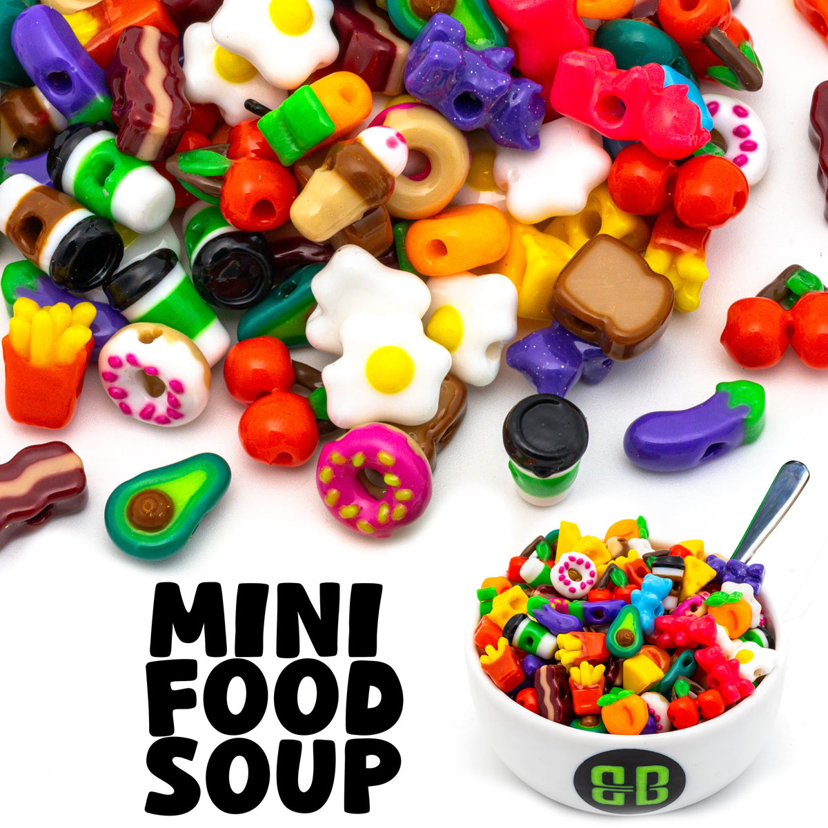 Mini Food Bead Soup! (Do Not Eat)