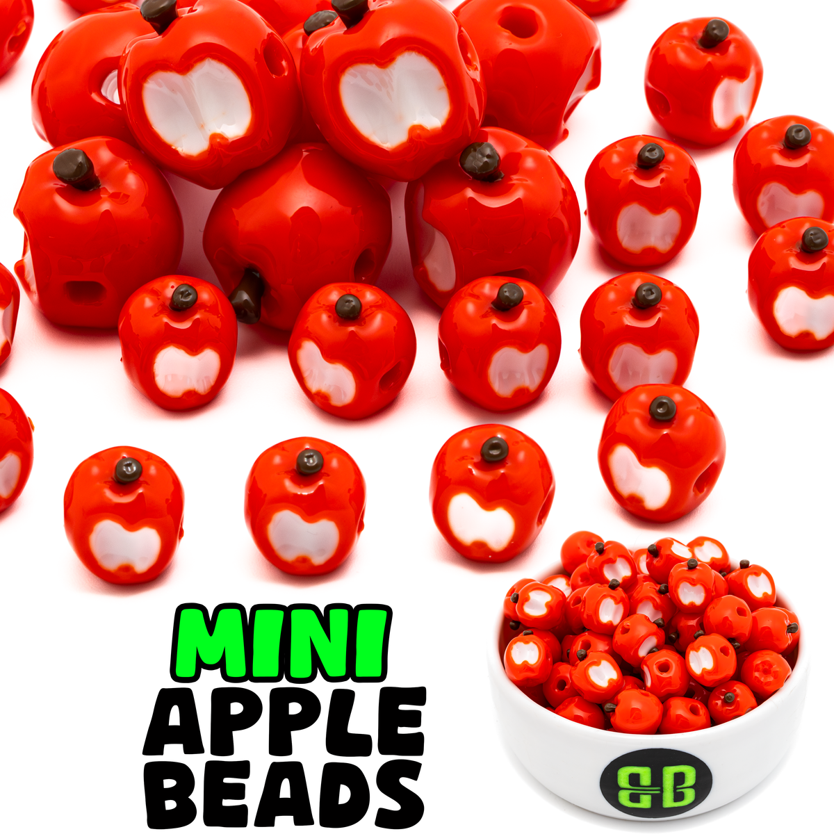 Mini Apple Beads