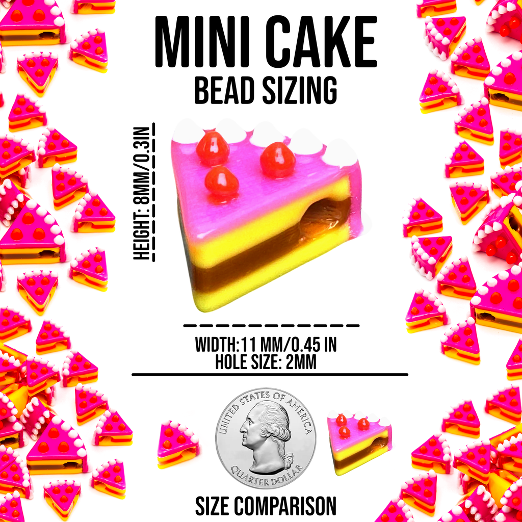 Mini Cake Beads