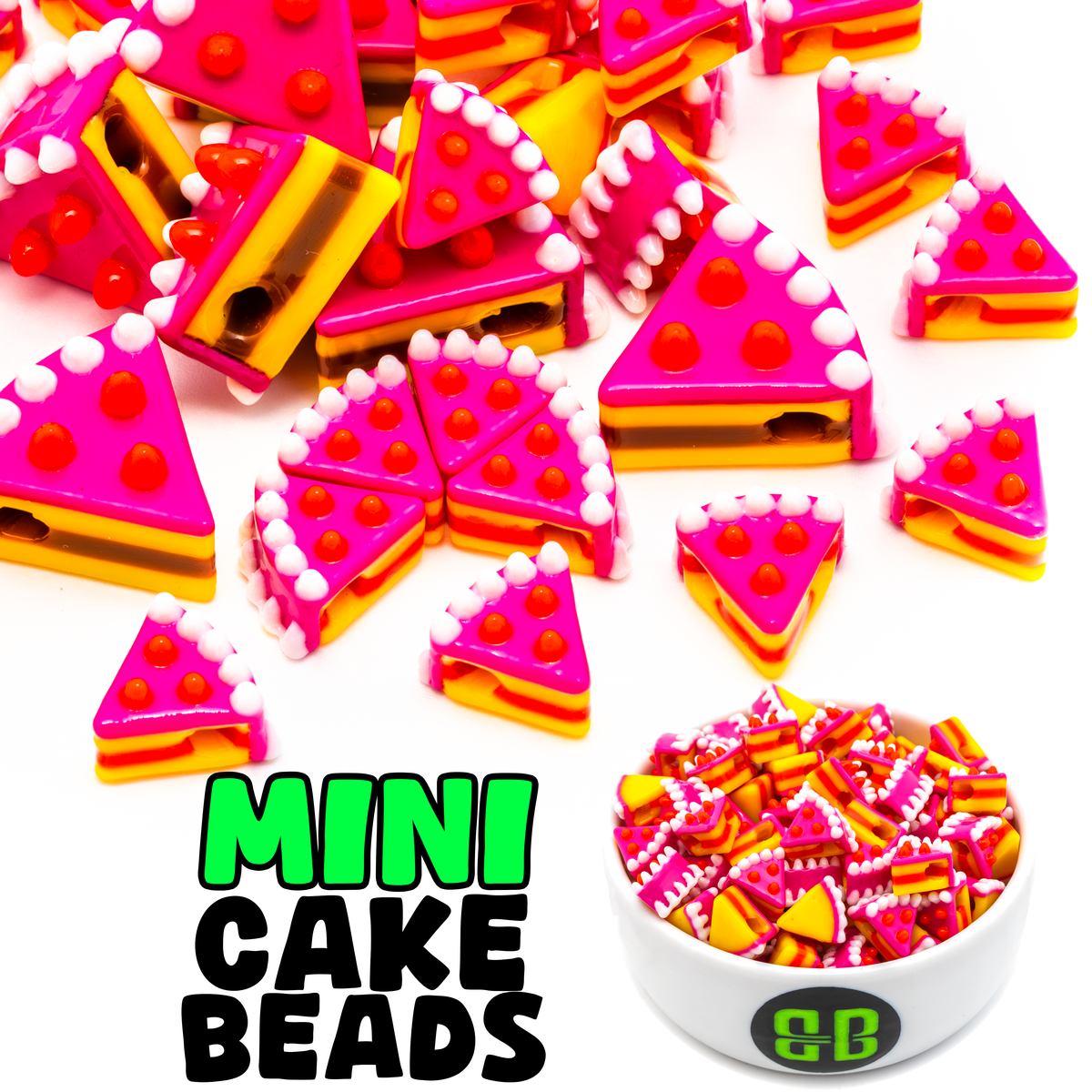 Mini Cake Beads