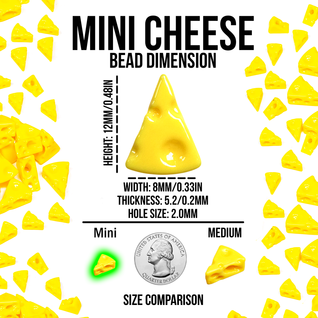 Mini Cheese Beads