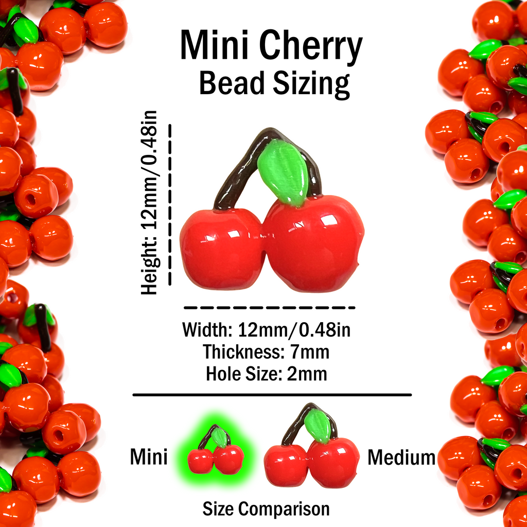 Mini Cherry Beads