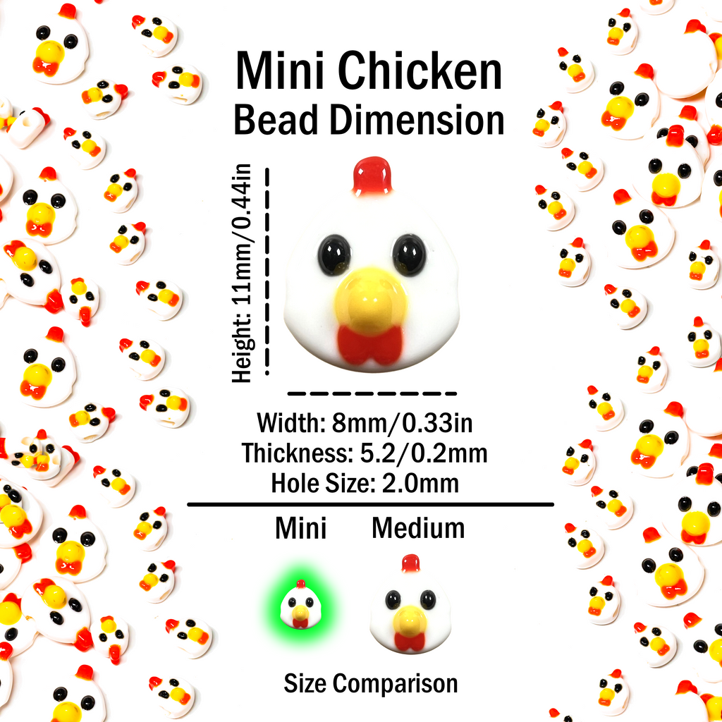 Mini Chicken Beads