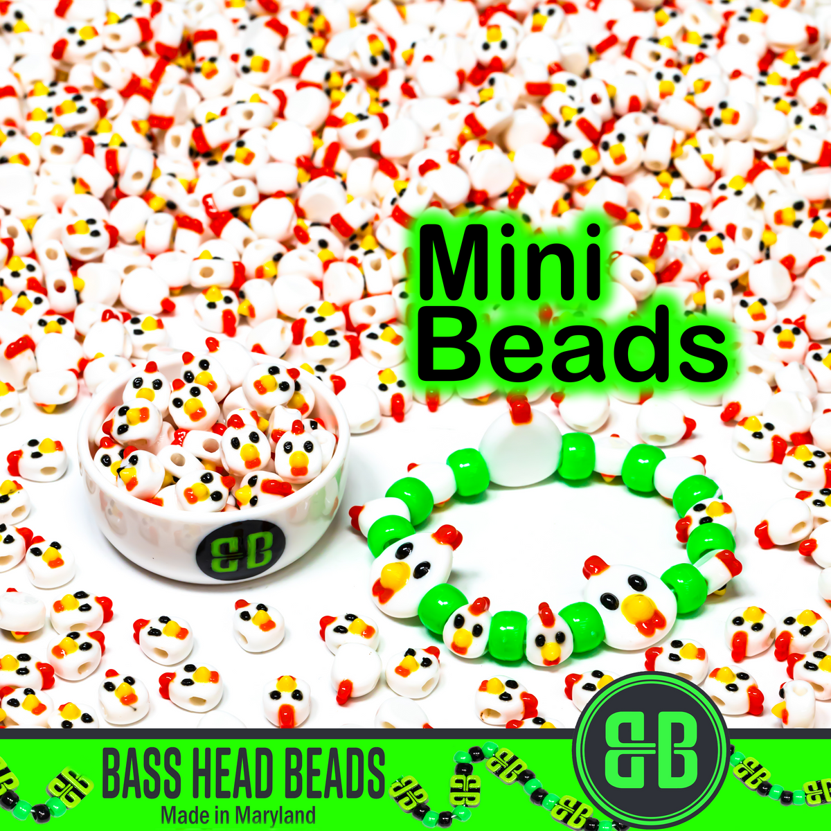 Mini Chicken Beads