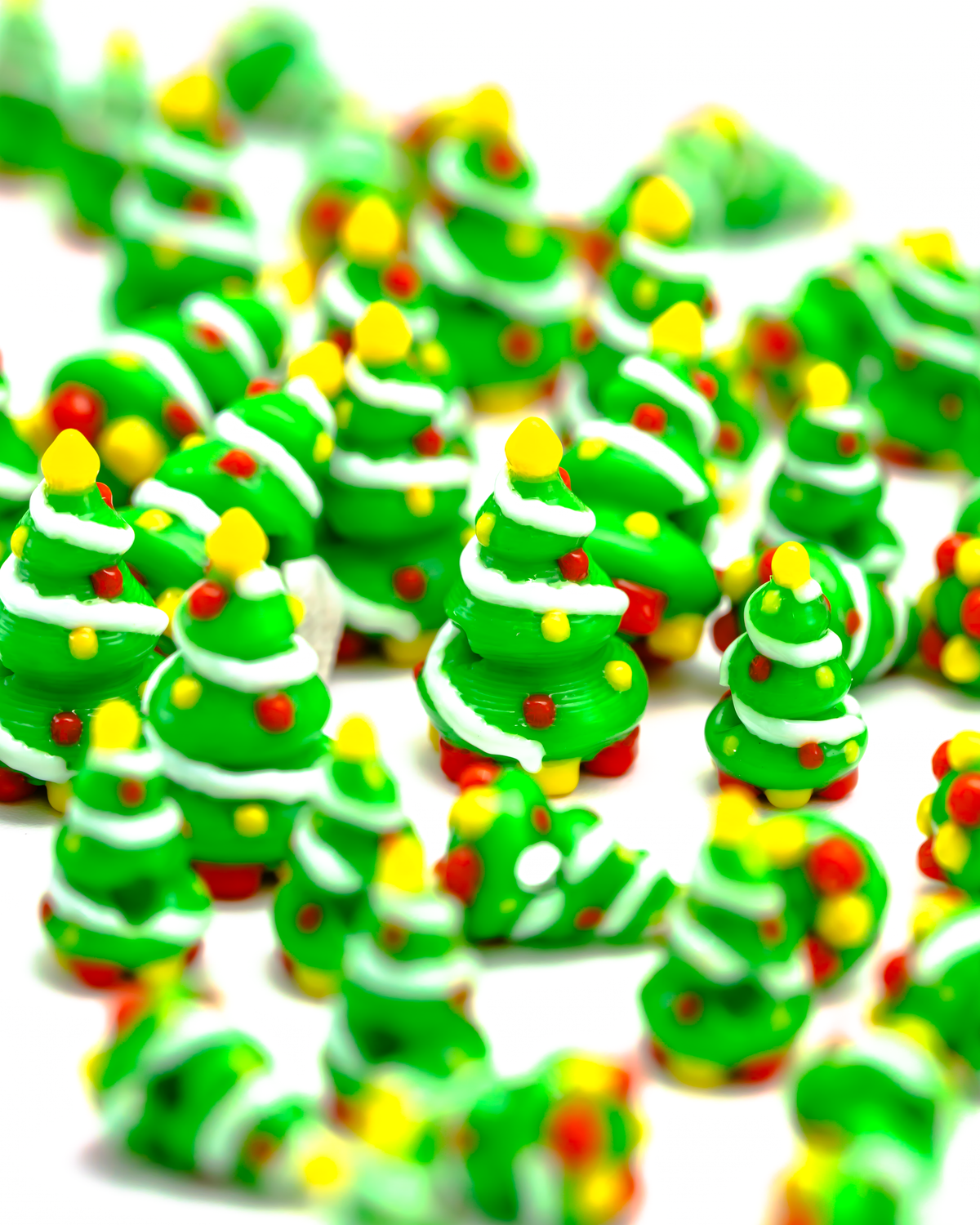 Mini Christmas Tree Beads