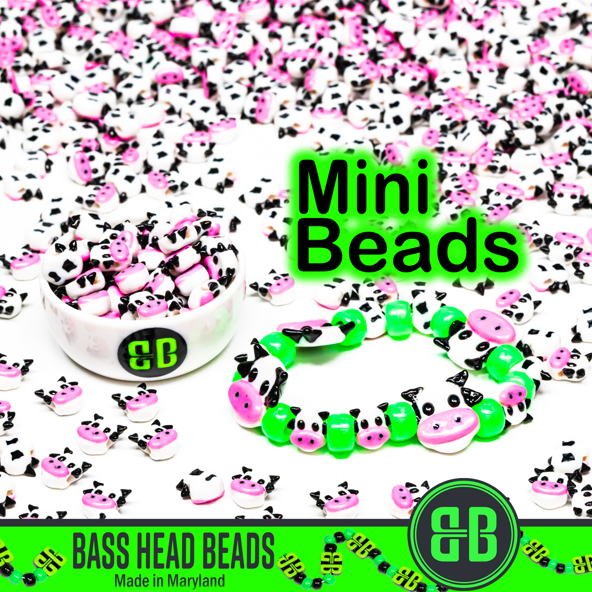 Mini Cow Beads