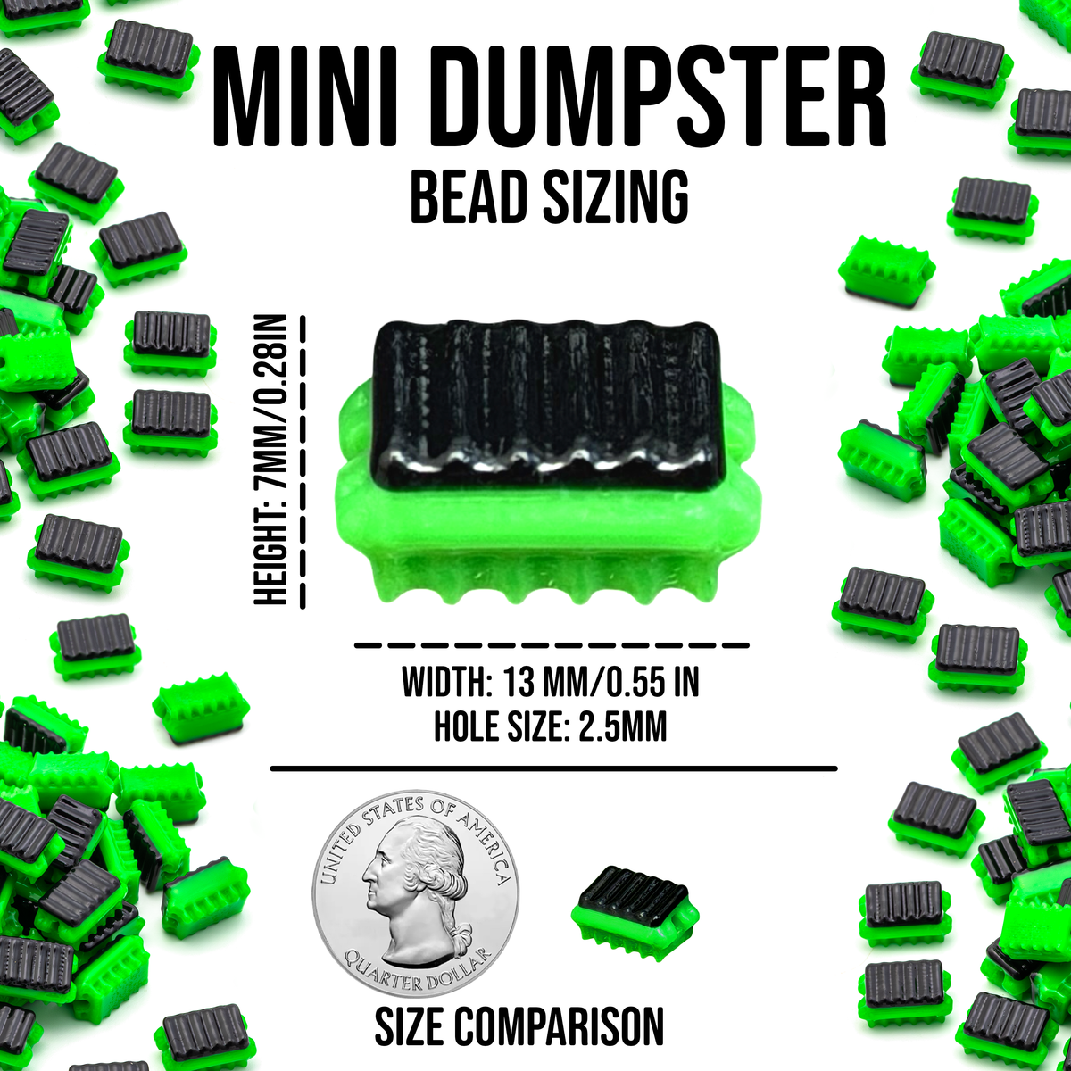 Mini Dumpster Beads