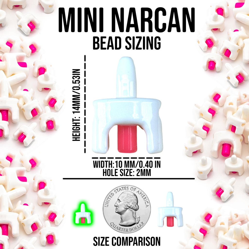 Mini Narcan Inspired Beads