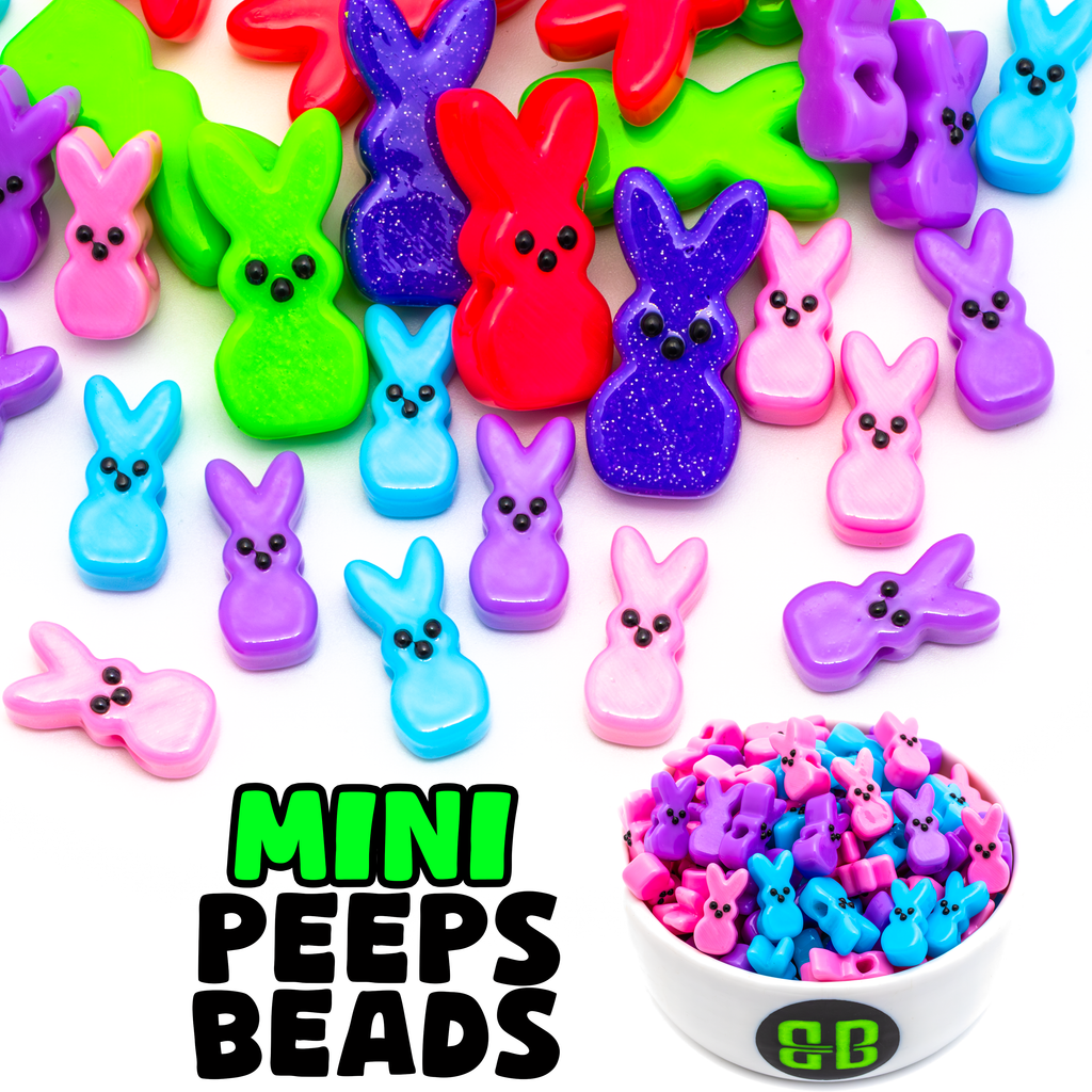 Mini Peeps Beads