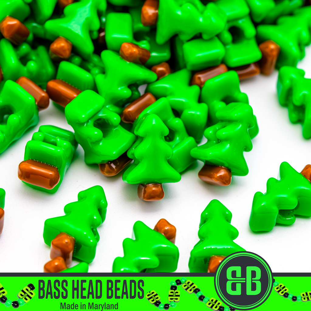 Mini Pine Tree Beads
