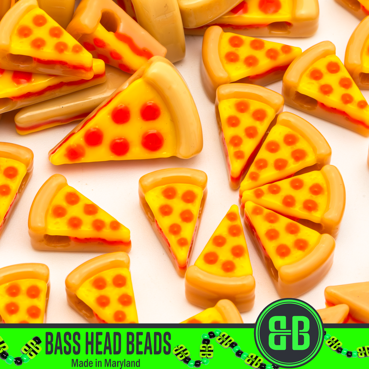 Mini Pizza Beads