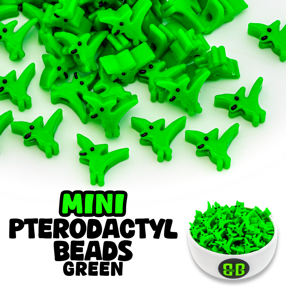 Mini Pterodactyl Beads