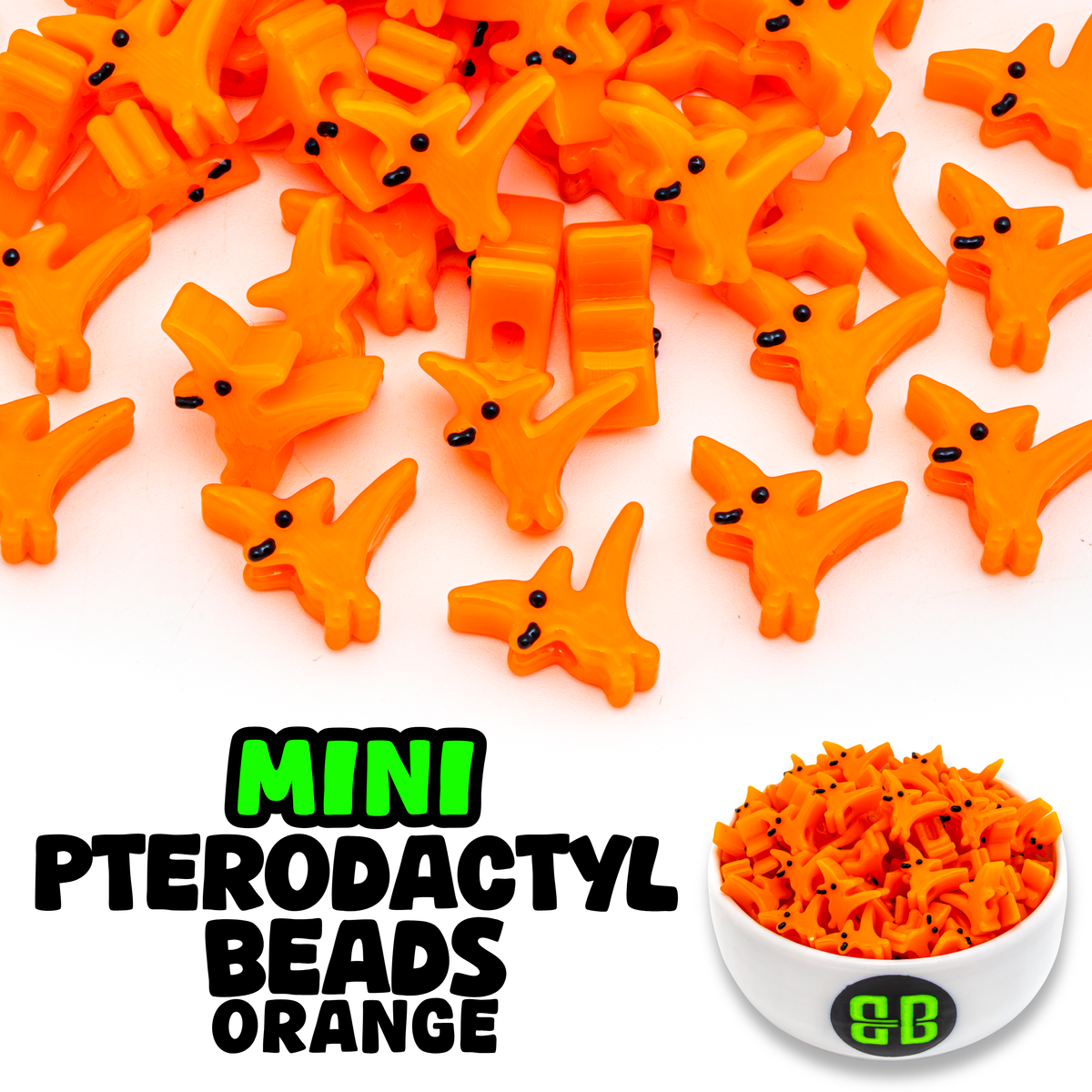 Mini Pterodactyl Beads