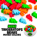 Mini Triceratops Beads