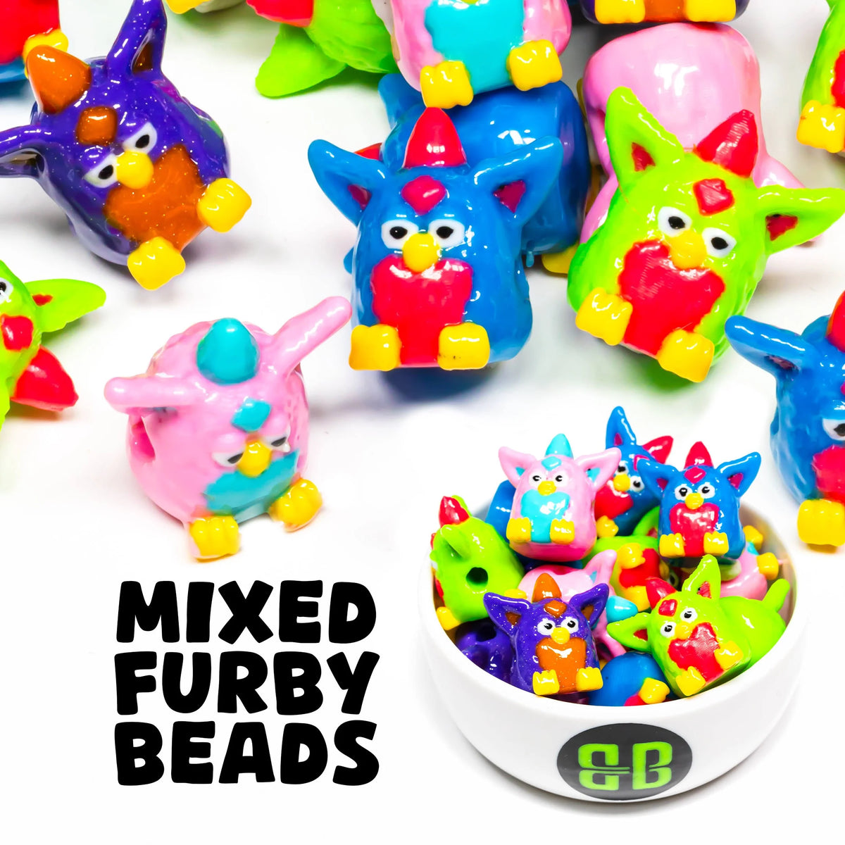 Furby Inspired Beads