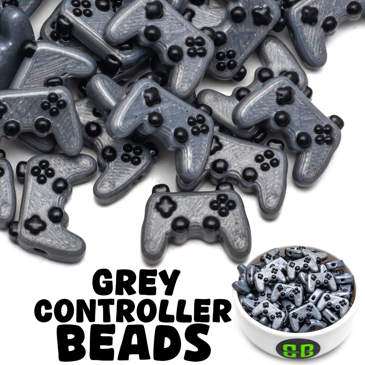 Modern Video Game Controller Beads